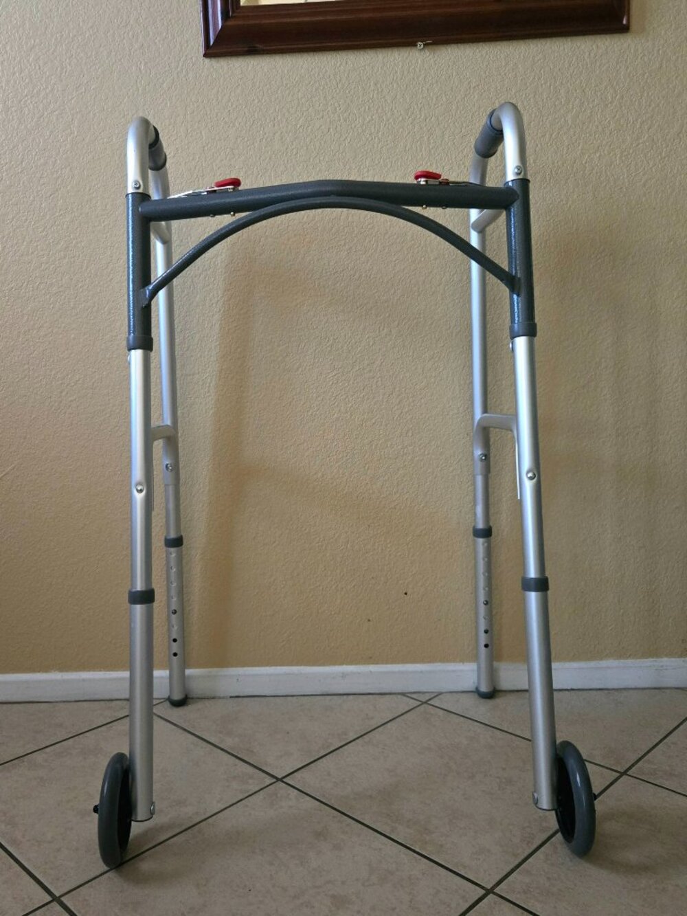 Drive adjustable walker deluxe